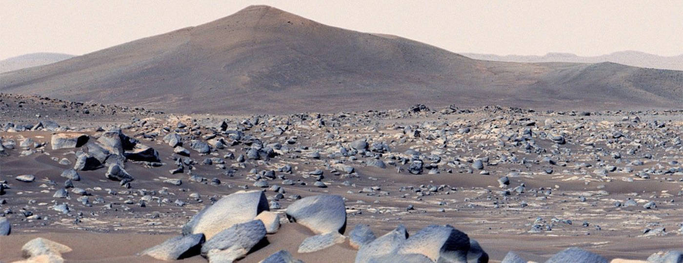 Leben auf dem Mars: NASA Rover fotografiert Santa Cruz.