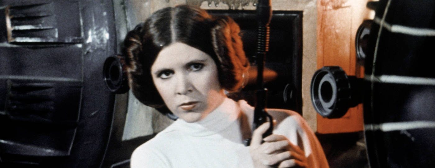 Vielfältige Star Wars-Charaktere: Prinzessin Leia versteckt sich vor dem Imperium.